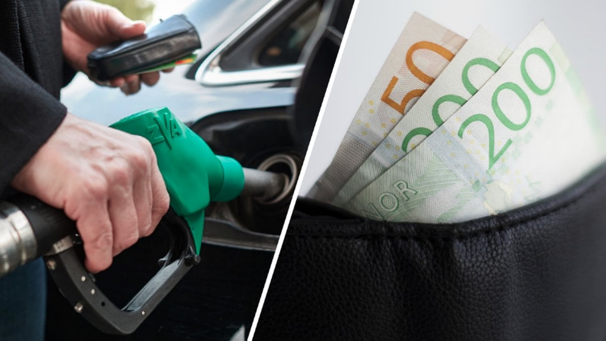 En liter 95-oktanig bensin kommer ligga på 15,61 kronor. 