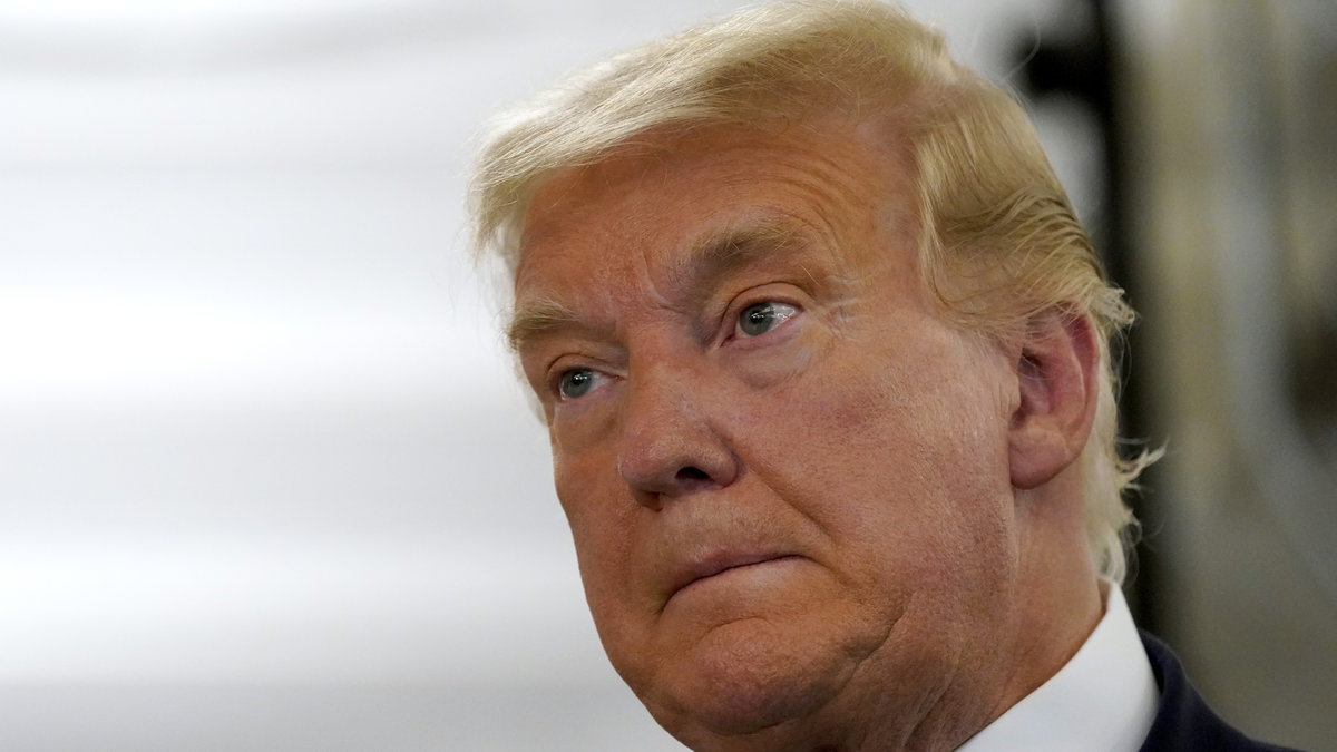 Donald Trump i segerviss tweet