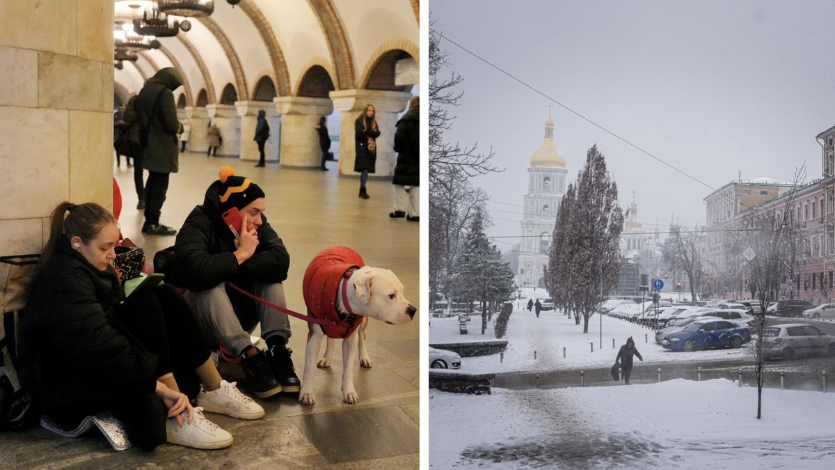Flyglarm i hela Ukraina 