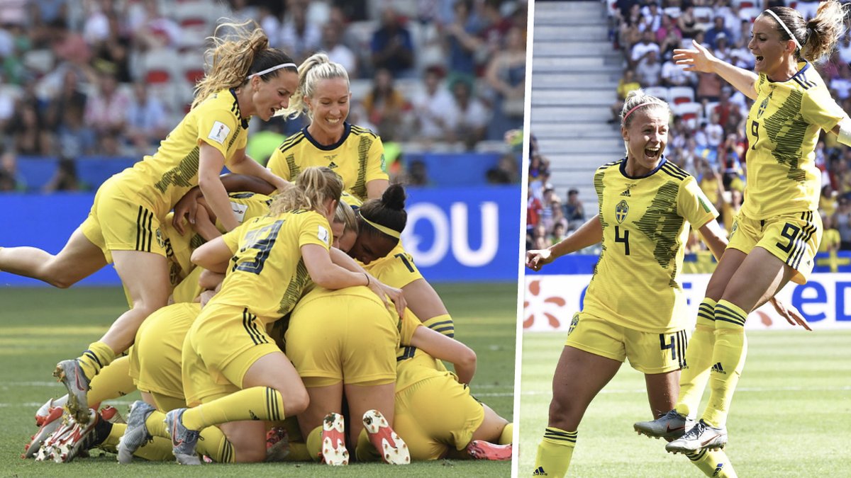 Sverige, Damlandslaget, Fotboll