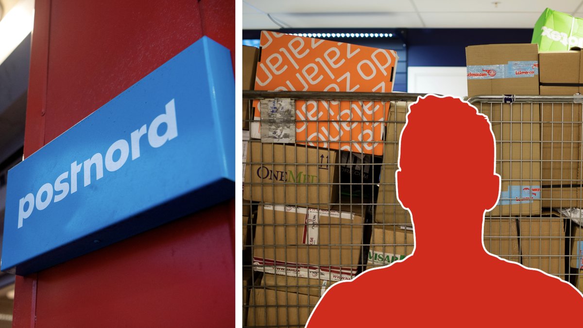 Mannen tros ha stulit paket till ett värde av 800 000 kronor.