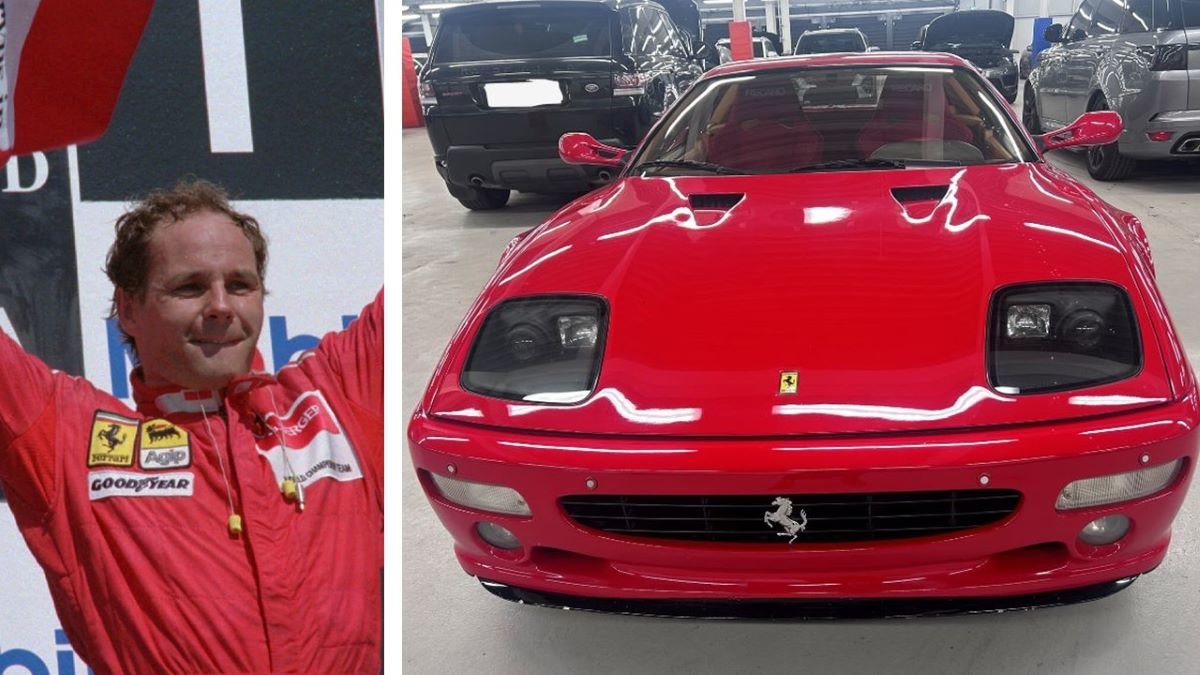 F1-stjärnans stulna Ferrari