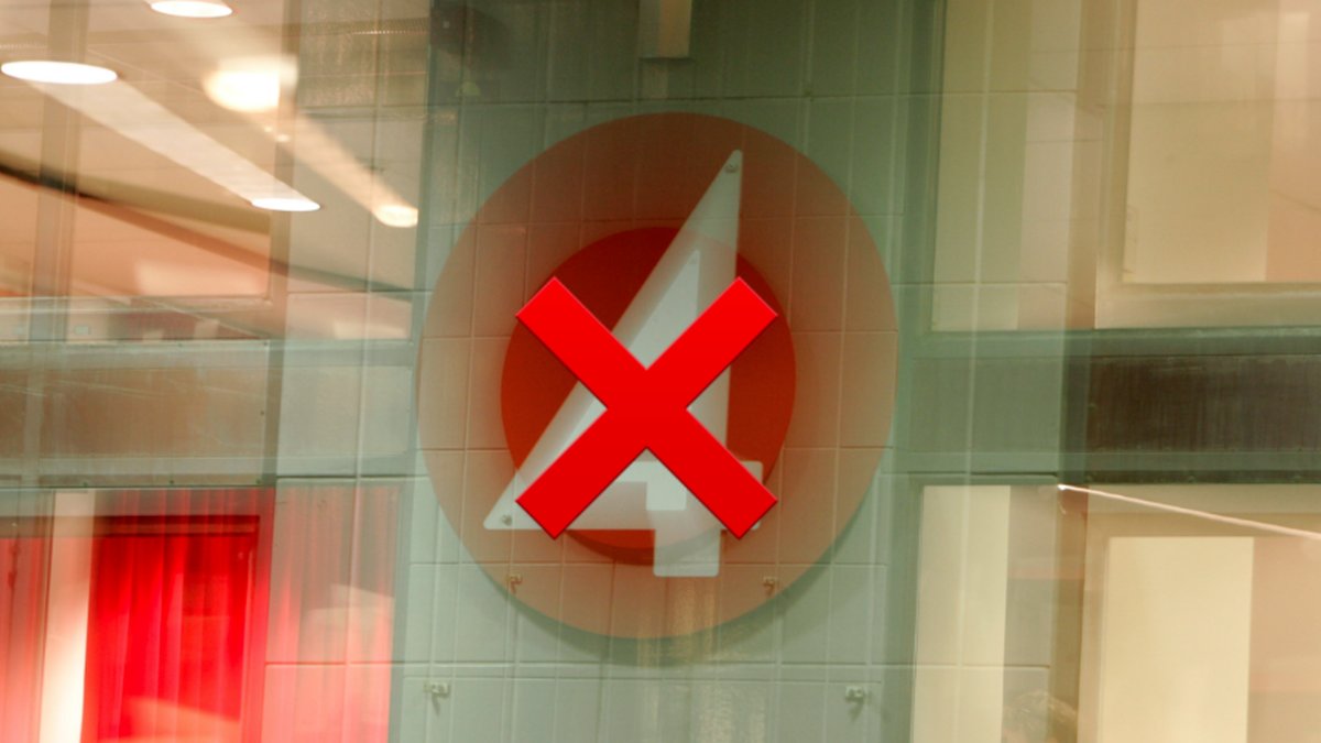 Då kan TV4 släckas ned.