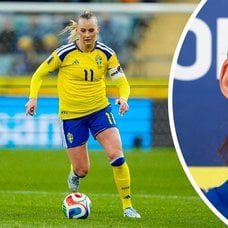 Stina Blackstenius och Jelena Cankovic