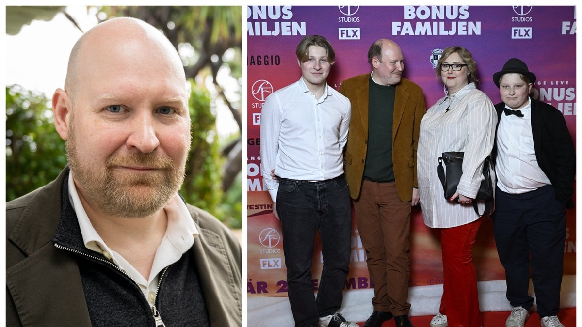 Hela Henrik Dorsins familj skådespelar.