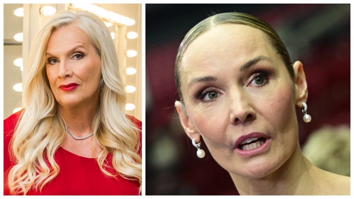 Gunilla Persson säger sitt om Carina Berg i Melodifestivalen 2024.