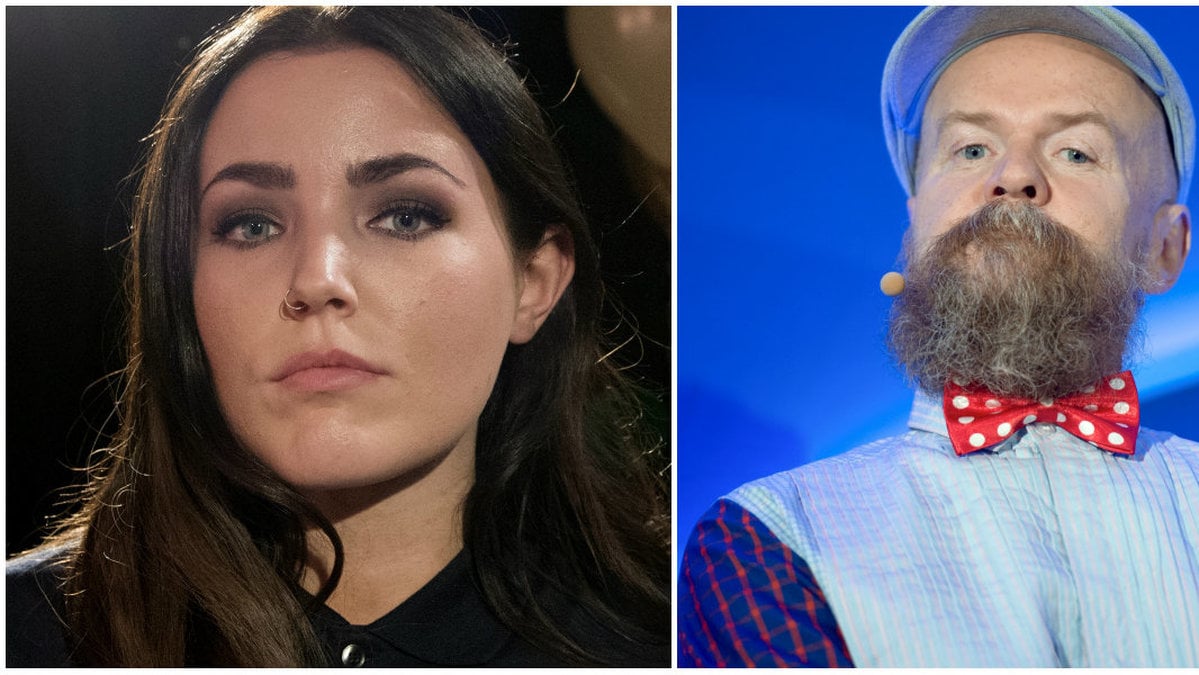 Miriam Bryant kritiserar Alexander Bard.