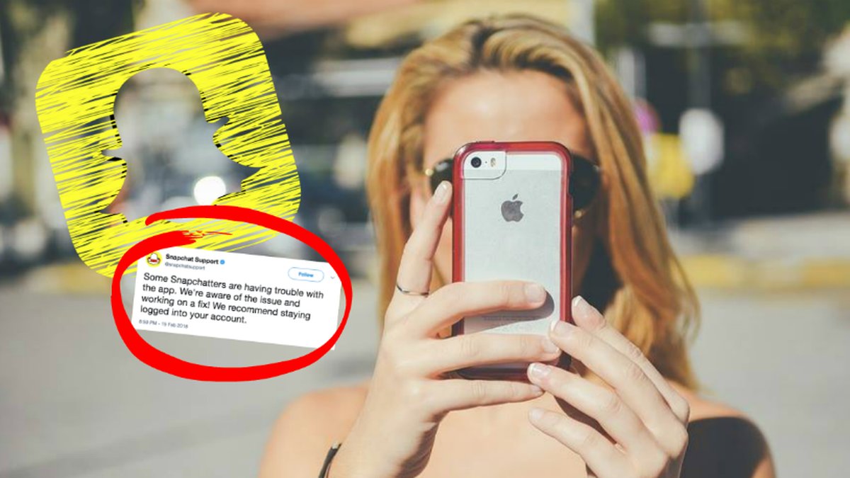 Snapchat har problem med sin app. 