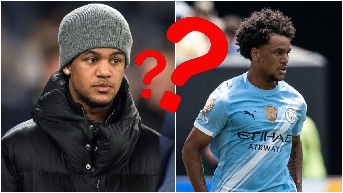 Oscar Bobb i Manchester City.