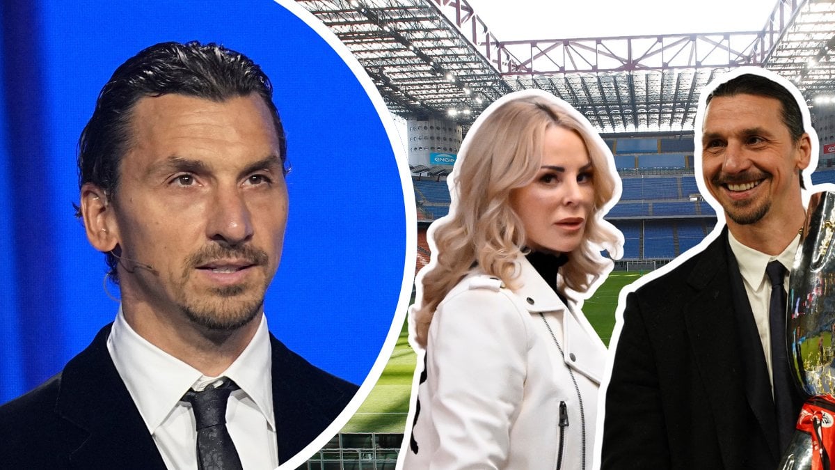 Helena Seger och Zlatan Ibrahimovic.