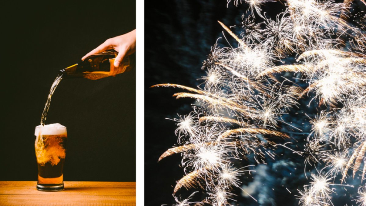 Så många väljer bort flaskan på nyårsafton i år.