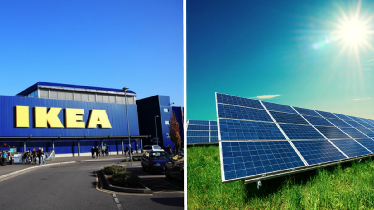 Ikea, Solceller, klimathot