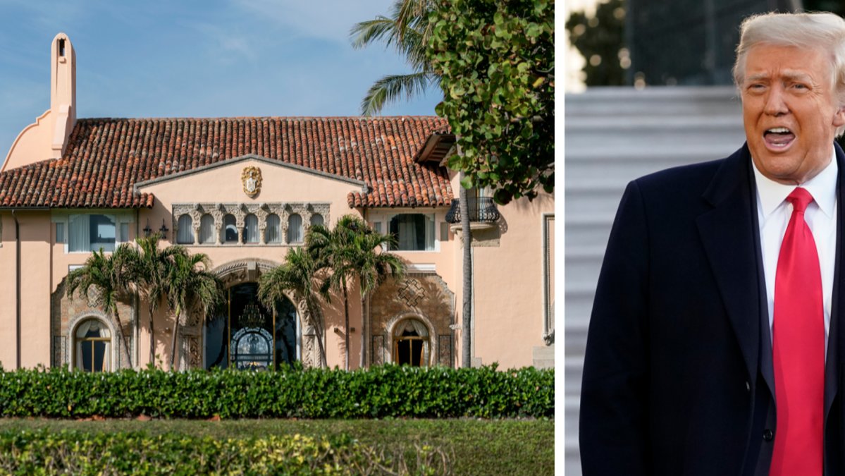 Trump höll tal om sig själv.