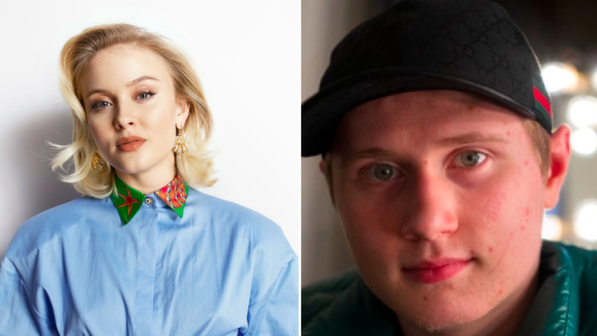Zara Larsson hyllade Nils Einár Grönberg under sin konsert.