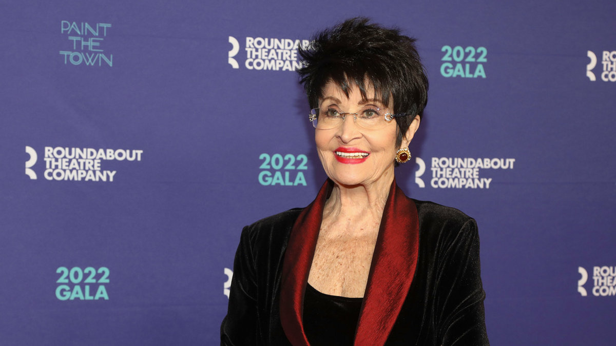 Chita Rivera på gala 2022. Arkivbild.