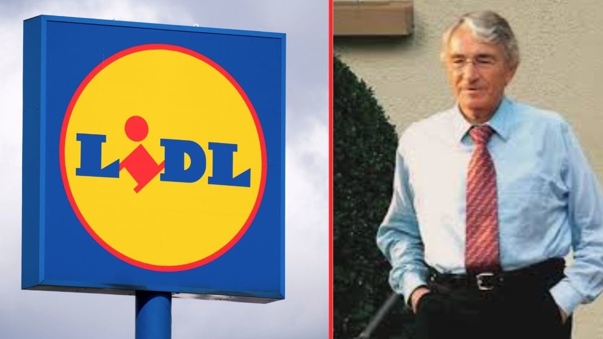 Lidl-skylt och Lidls ägare