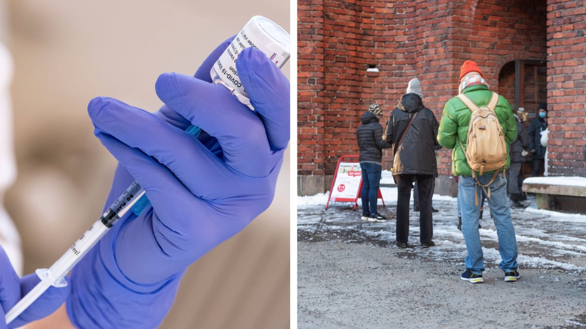 Då får de under 59 vaccinera sig mot covid.