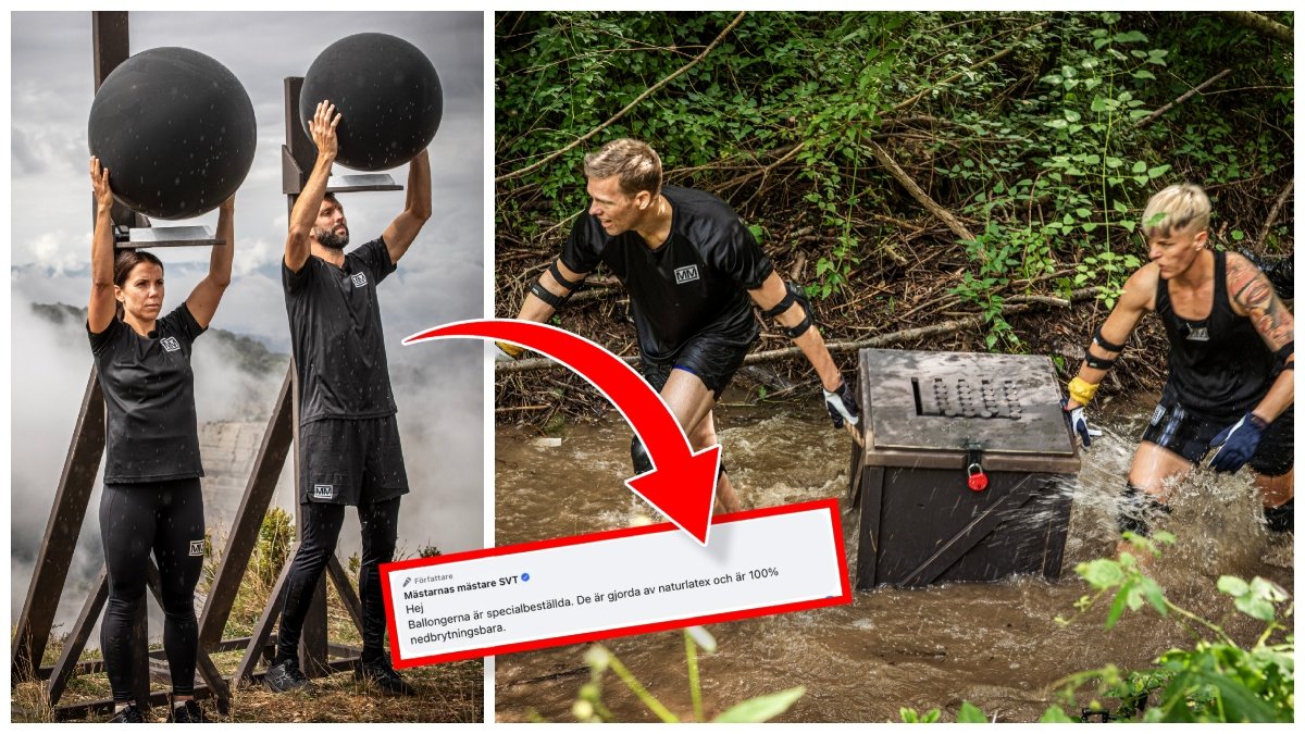 Charlotte Kalla och Tobias Karlsson i Mästarnas mästare-tävlingen Ballongen och Marcus Nilsson och Nilla Fischer i lagtävlingen Vattenfall.