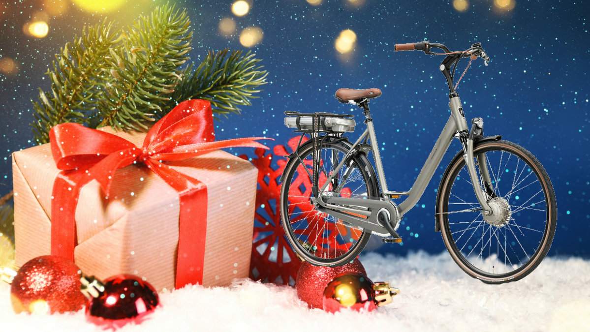 Elcykel blev årets julklapp 2017