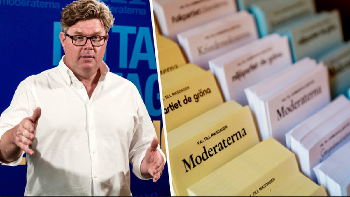 Gunnar Strömmer. Röstsedlar.