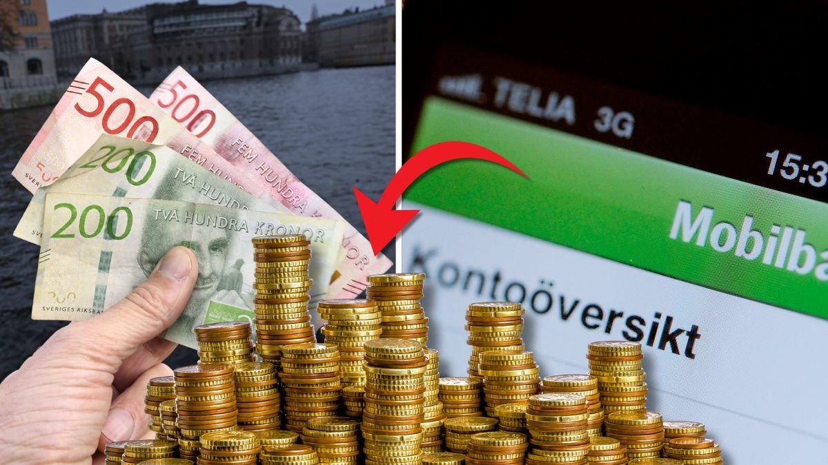 Pengar och bankkonto.