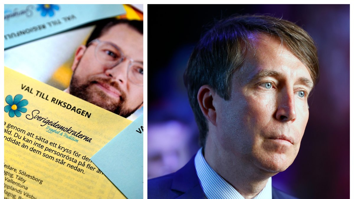 Richard Jomshof (SD) kommenterar valmätningarna.
