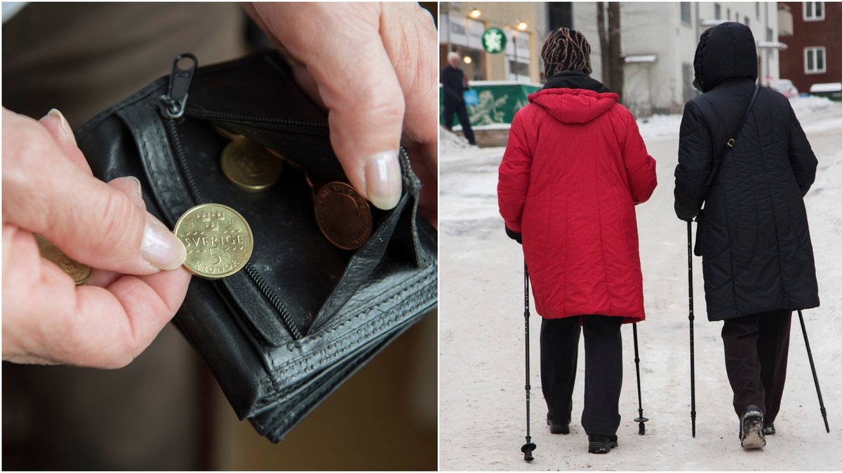 Allt fler pensionärer hamnar hos Kronofogden. 