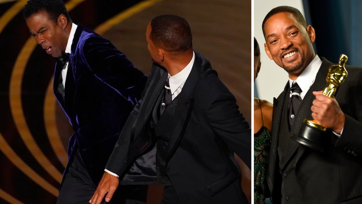 Will Smith stängs av från Oscargalan i tio år efter slaget mot Chris Rock.