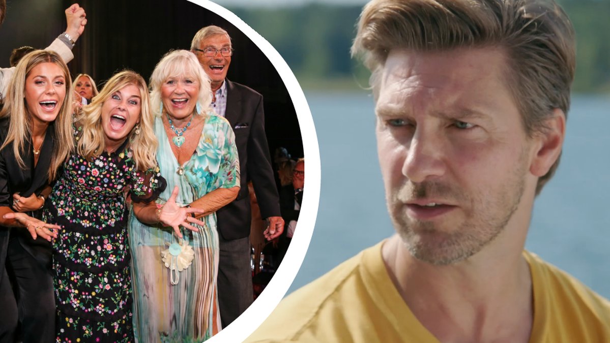 Linus Wahlgren vill inte vara lika offentlig som resten av familjen