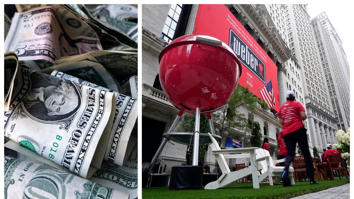 För Grilltillverkaren Weber föll försäljningen, medan förlusten växte.