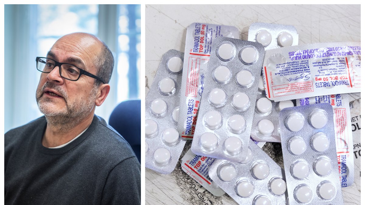 Överläkaren Juan Figueroa Sepulveda vid Maria Ungdom i Stockholm oroas av ungdomarnas tramadolanvändande.