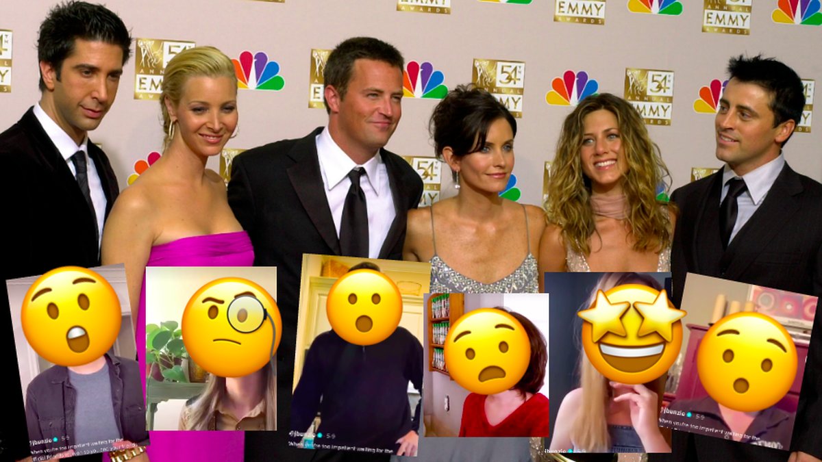 Gänget från TikTok är slående lika gänget från Vänner!