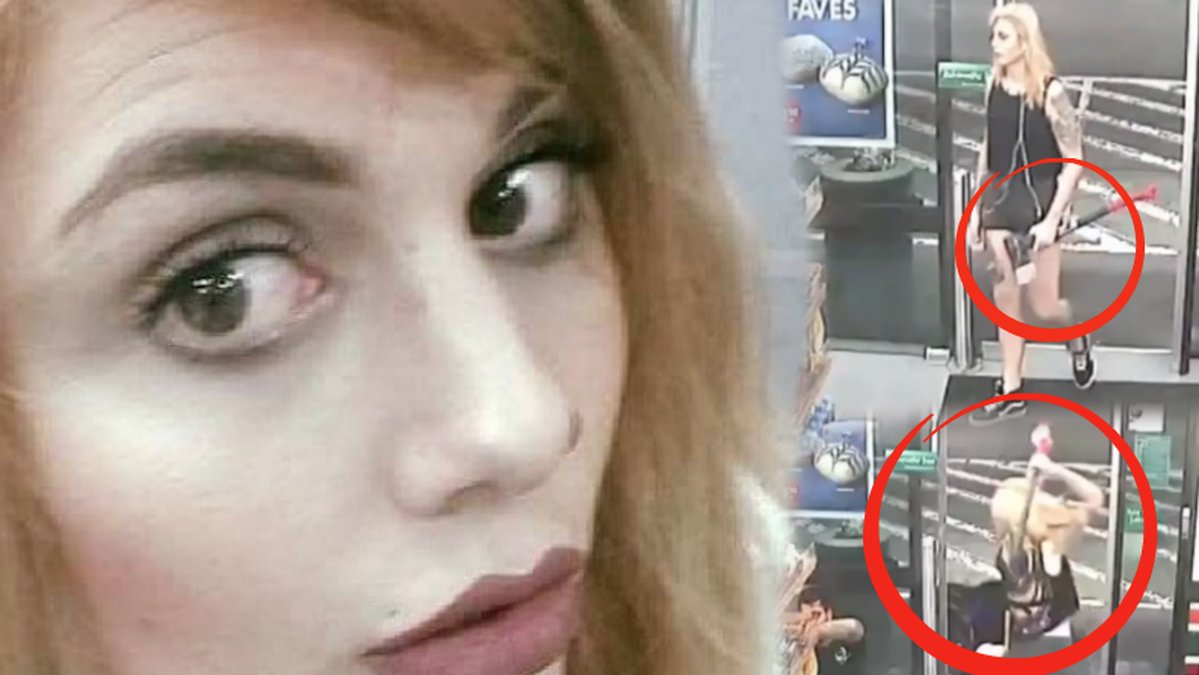 Evie Amati från Australien köpte en yxa och attackerade flera personer.