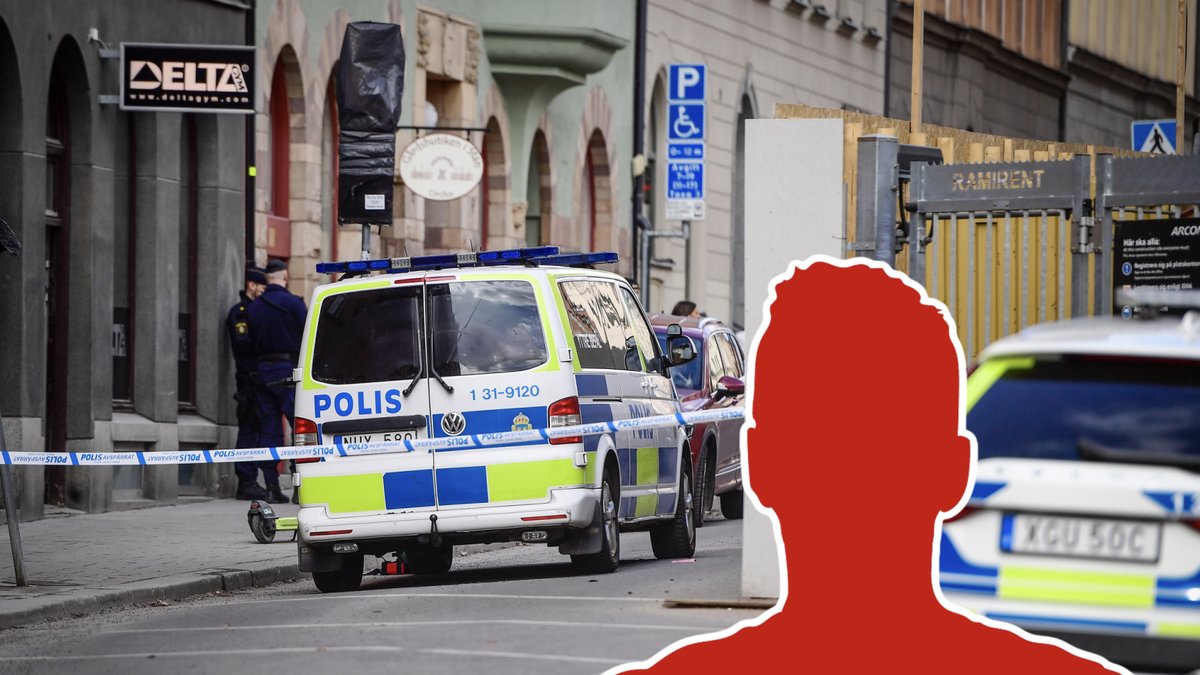 Mannen som misstänks för mordet är i 20-årsåldern.