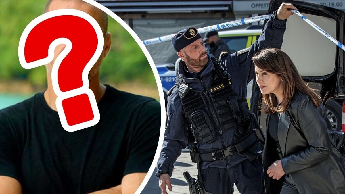 Erik Wahrolén och bild ur Beck 54 – I skuggorna