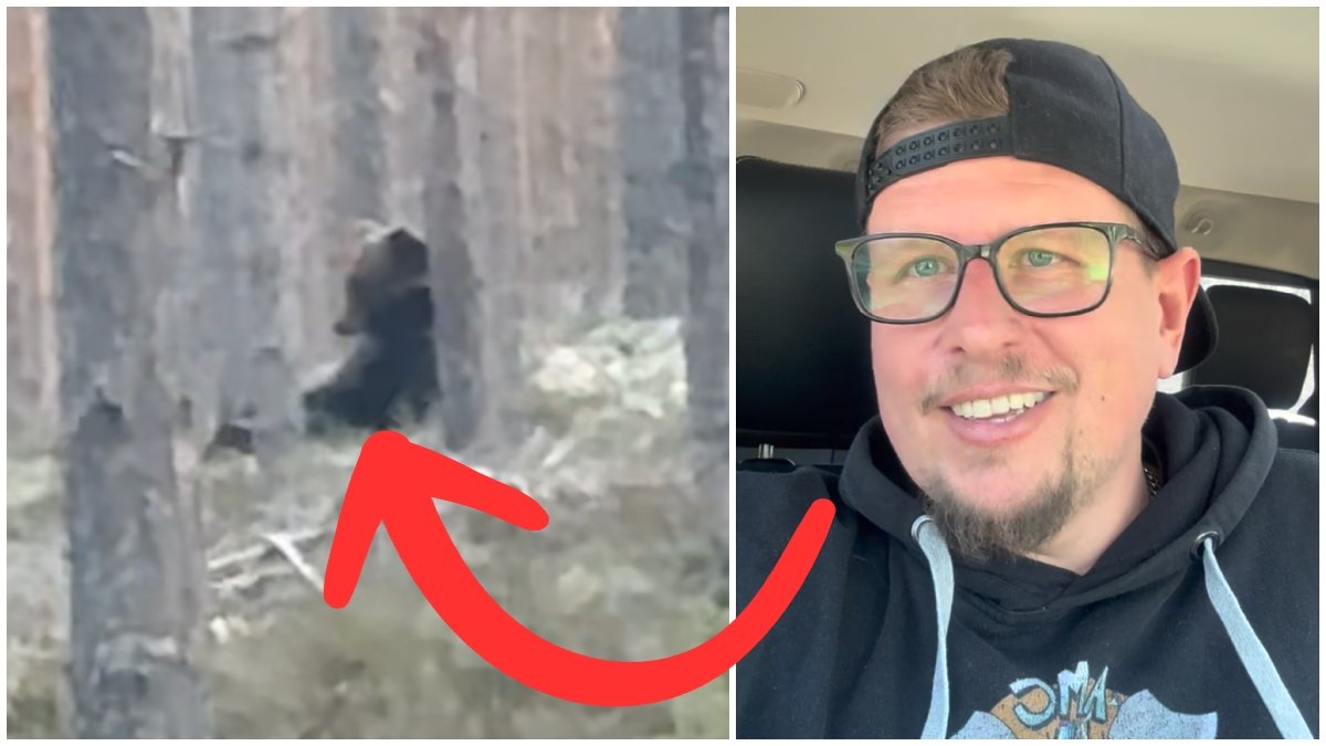 Niklas gjorde en galen upptäckt på väg till jobbet.