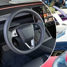 Bilder på amerikanska bilar.