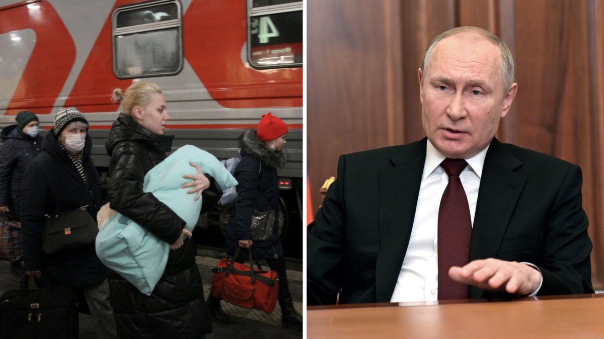 Ryska stridsvagnar rullar in i separatistområde i Ukraina