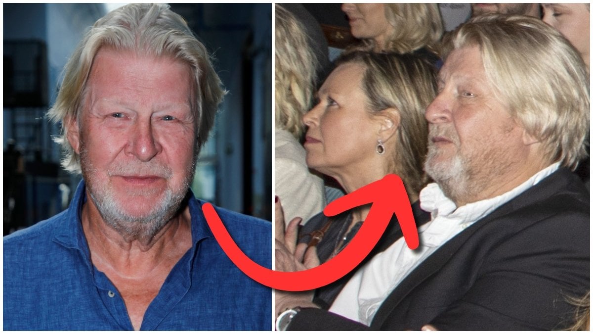 Rolf Lassgård och kärleken Beatrice.