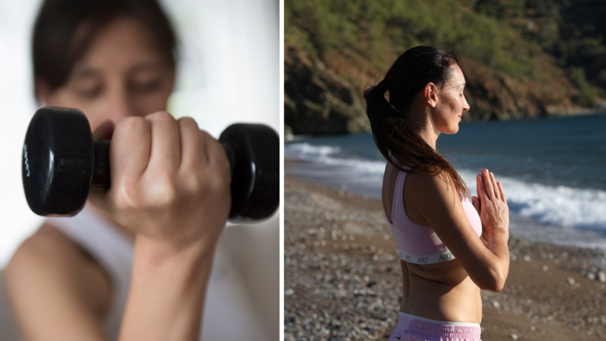 Det behövs inte så mycket träning för att bibehålla hälsan under semestern.