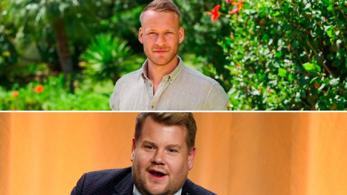 Pontus Bäck blev tagen ur publiken mitt under sändningen av The Late Late Show.