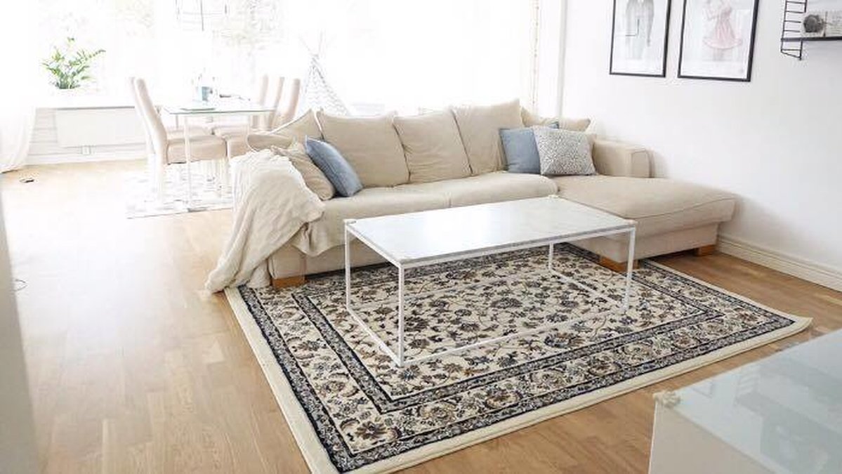 Detaljerna på denna IKEA mattar liknar ett lejon