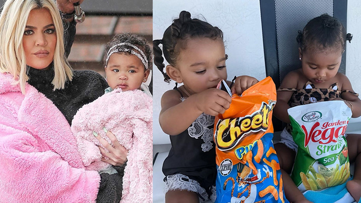 Khloé Kardashian och dottern True Thompson