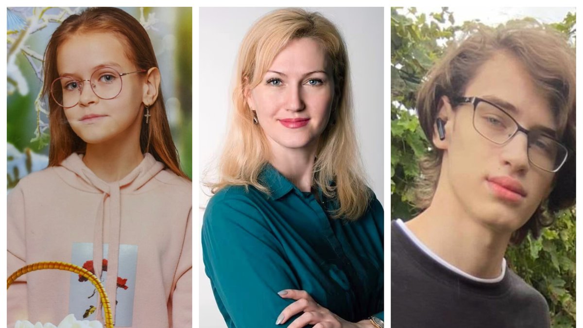 Alise, 9, Tatijana, 43, och Nikita, 18, besköts av ryska styrkor och dog.