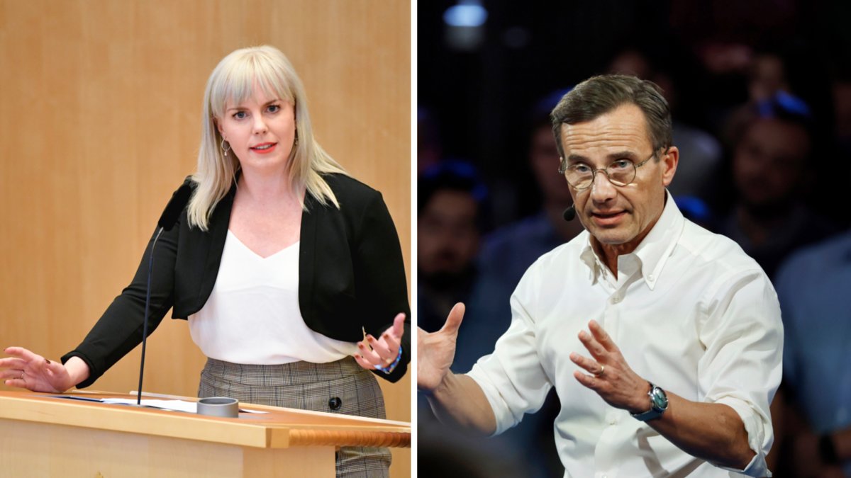 Nu uttalar sig M-ledaren om Linda Westerlund Snecker.