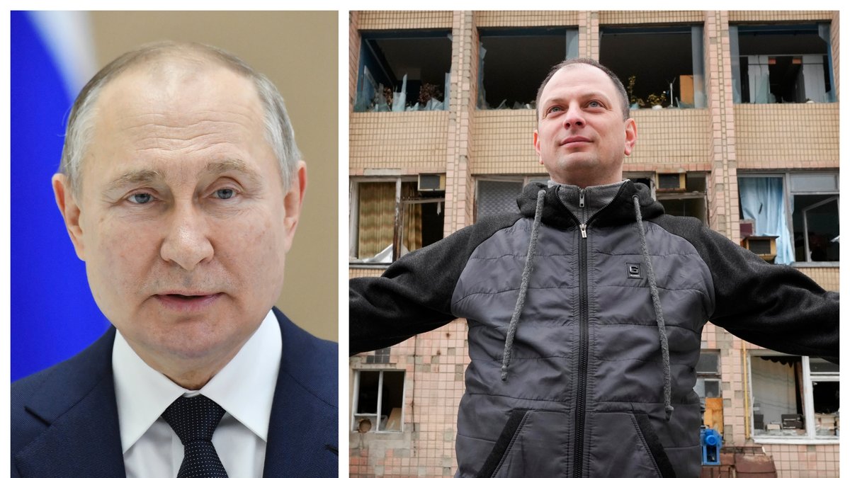 Vladimir Putin bjuds in till Tjernobyl av Maksym Shevchuck.