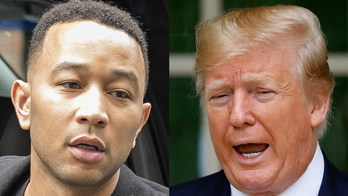 John Legend och Donald Trump
