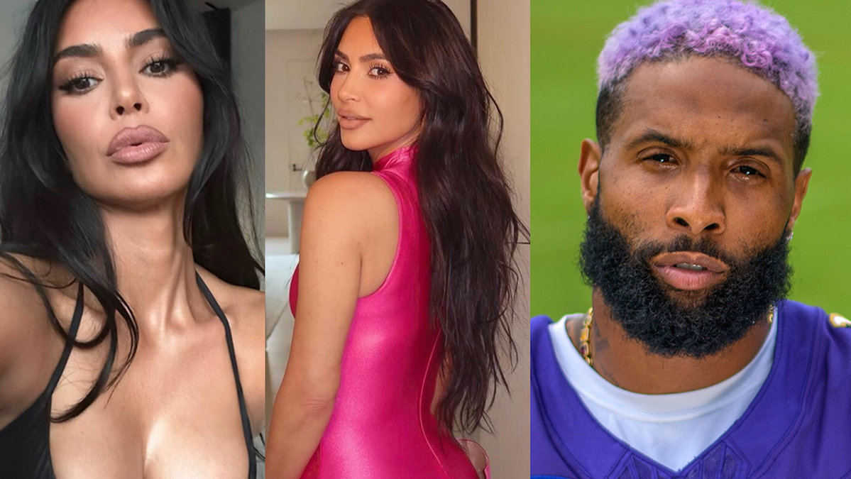 Kim Kardashian och Odell Beckham Jr