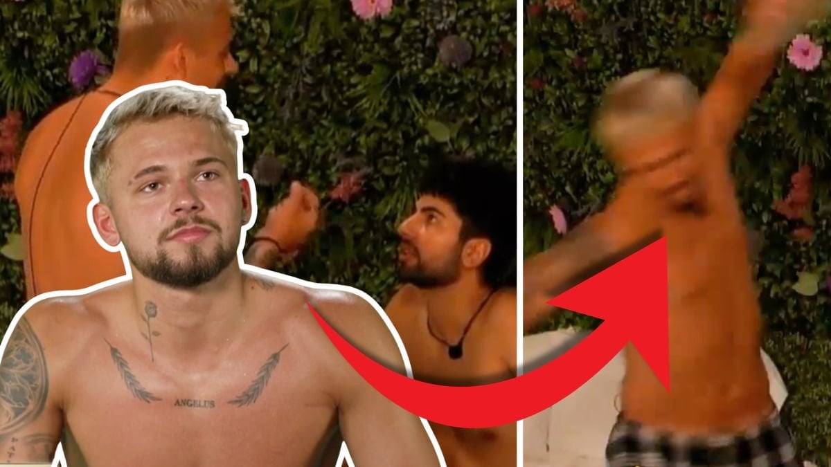 Jolan Francois i synk i Paradise Hotel och bilder från bråket mellan Jolan och Ram i Paradise