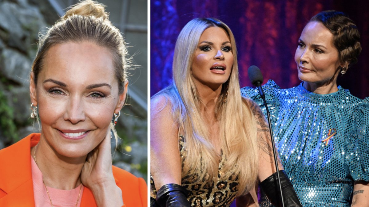 Carina Berg och Carolina Gynning har en podcast tillsammans. 
